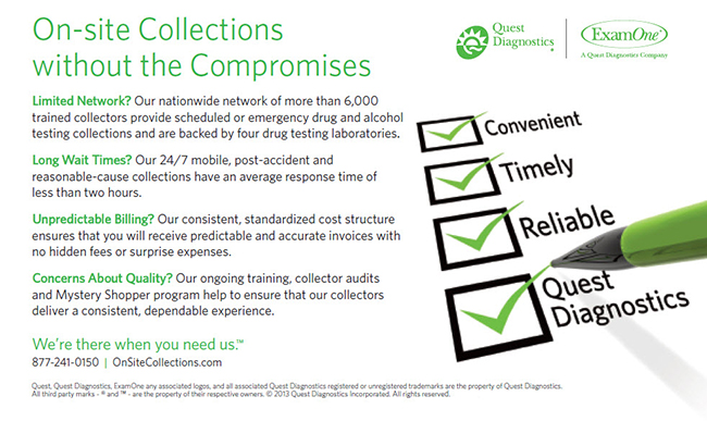 quest diagnostics drug test reviews