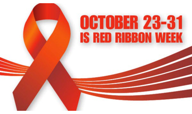 Red Ribbon Week 2021! Red Ribbon Week takes place every year the week of  October 23-31st!