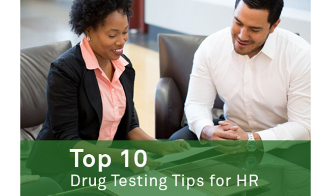 drug testing tips for HR
