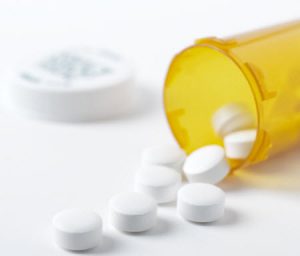 opioids prescription bottle
